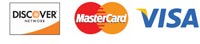 Discover / Mastercard / Visa